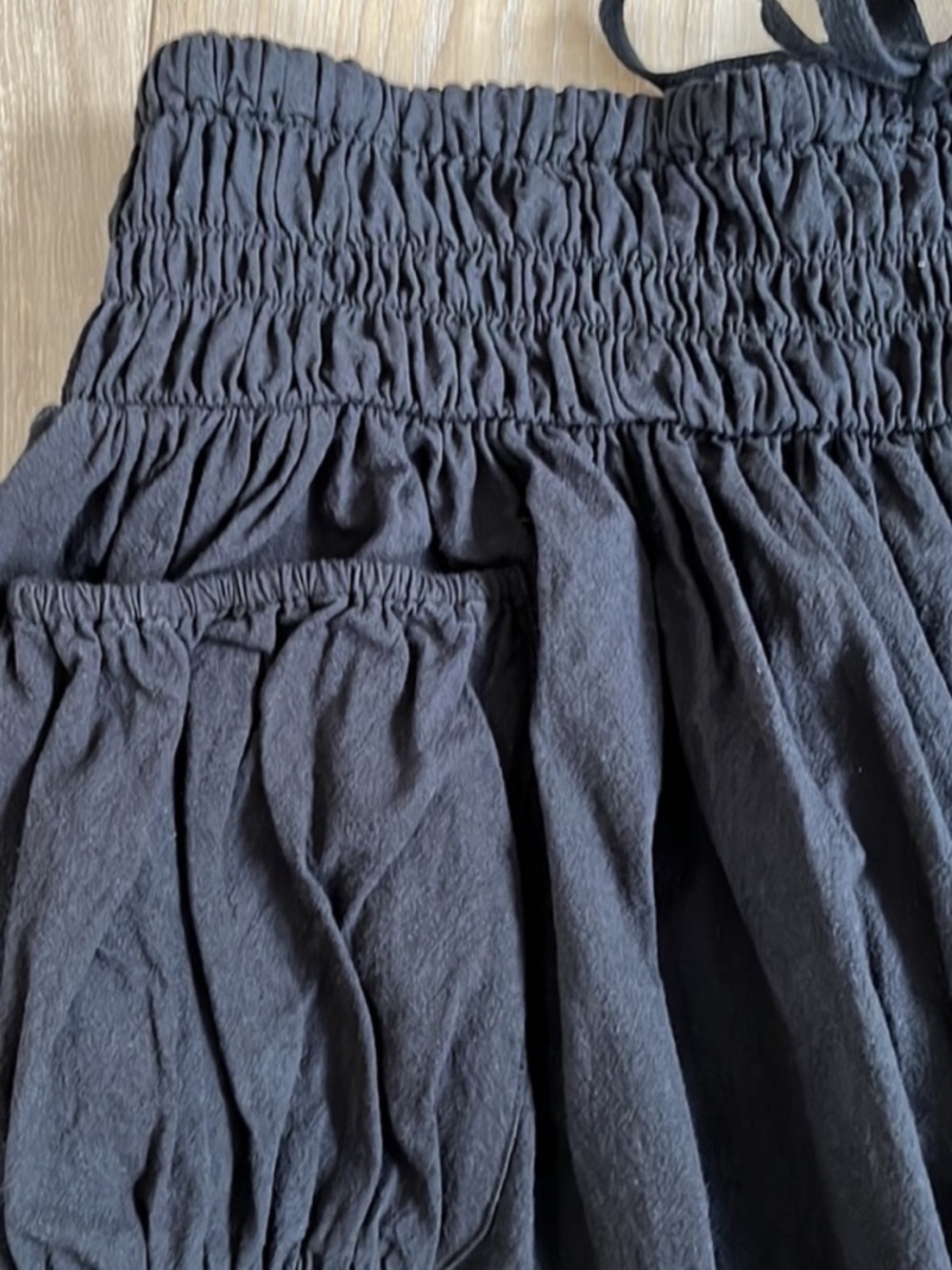 Free People Black Midi Skirt GUC - Picture 4 of 7